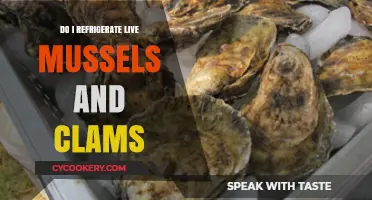 Refrigerating Live Mussels and Clams: Essential Storage Tips for Freshness