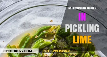 Should You Refrigerate Peppers in Pickling Lime? A Preservation Guide