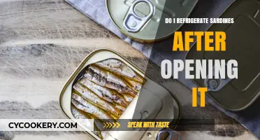 Should You Refrigerate Sardines After Opening? A Quick Guide