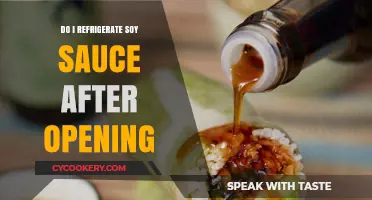 Should You Refrigerate Soy Sauce After Opening? A Guide