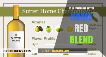 Should Sutter Home Red Blend Be Refrigerated? A Wine Storage Guide