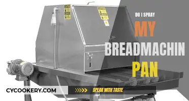 Spraying Bread Machine Pans: Yes or No?