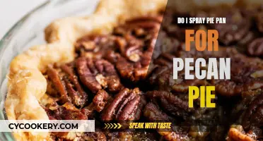 How to Prepare a Pecan Pie Pan: To Spray or Not?