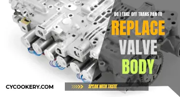 Trans Pan Removal for Valve Body Replacement: Is it Necessary?