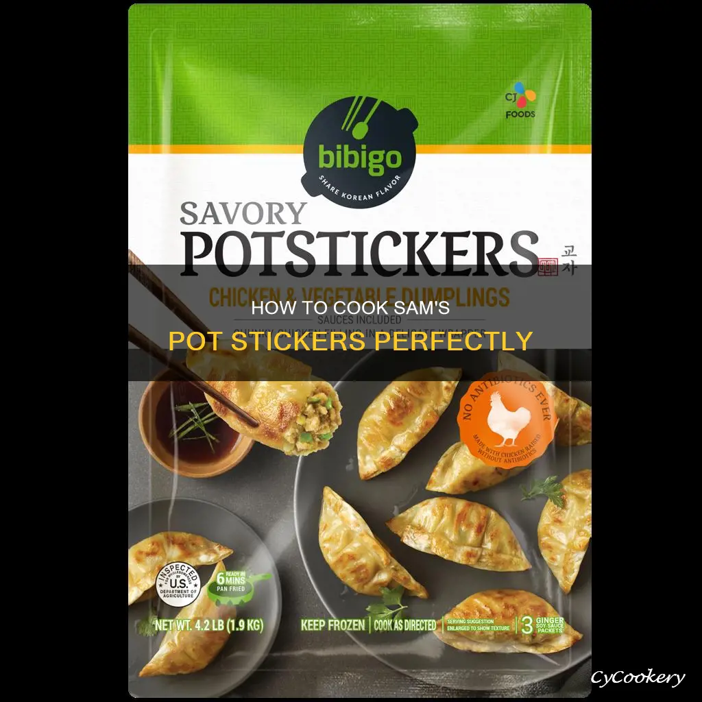 do I thaw sams pot stickers before cooking