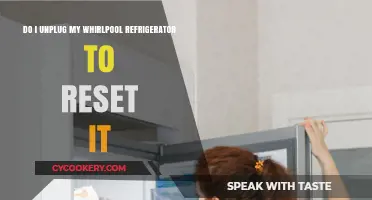 Should You Unplug Your Whirlpool Fridge for a Reset? Tips