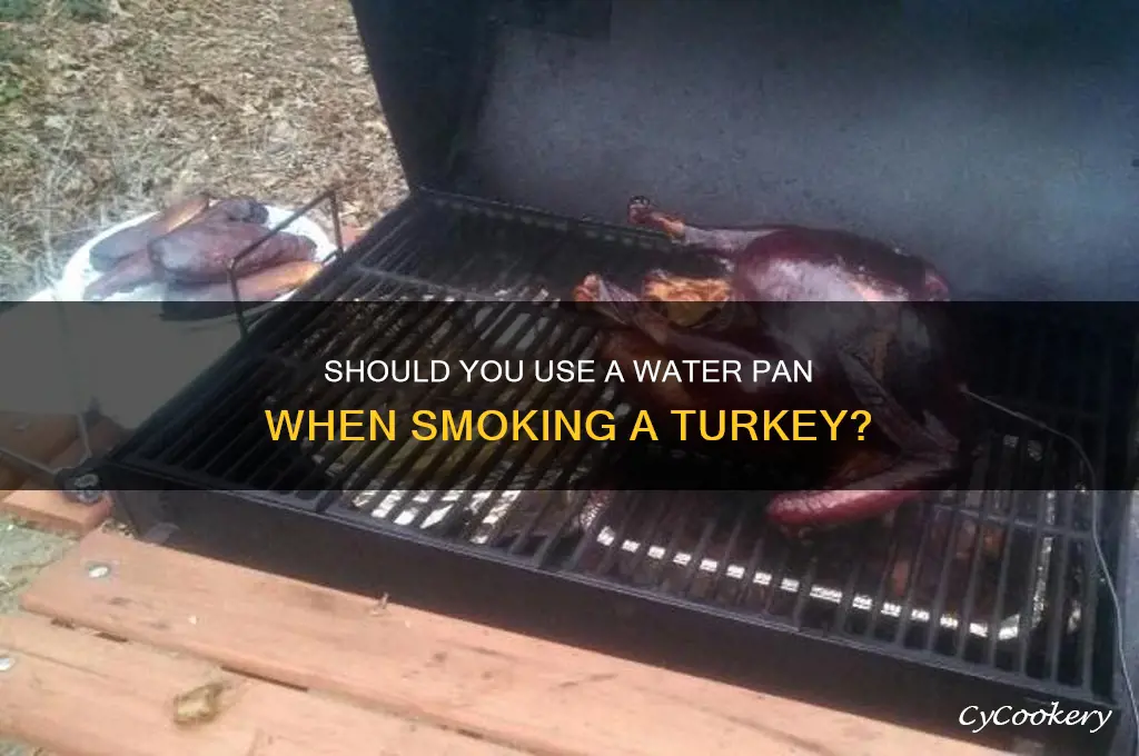 do I use my water pan to smoke a turkey