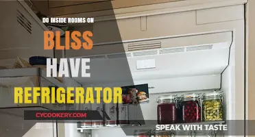 Do Inside Rooms on Bliss Include a Refrigerator? Find Out Here