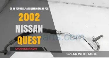 DIY Air Conditioning Refrigerant Guide for 2002 Nissan Quest