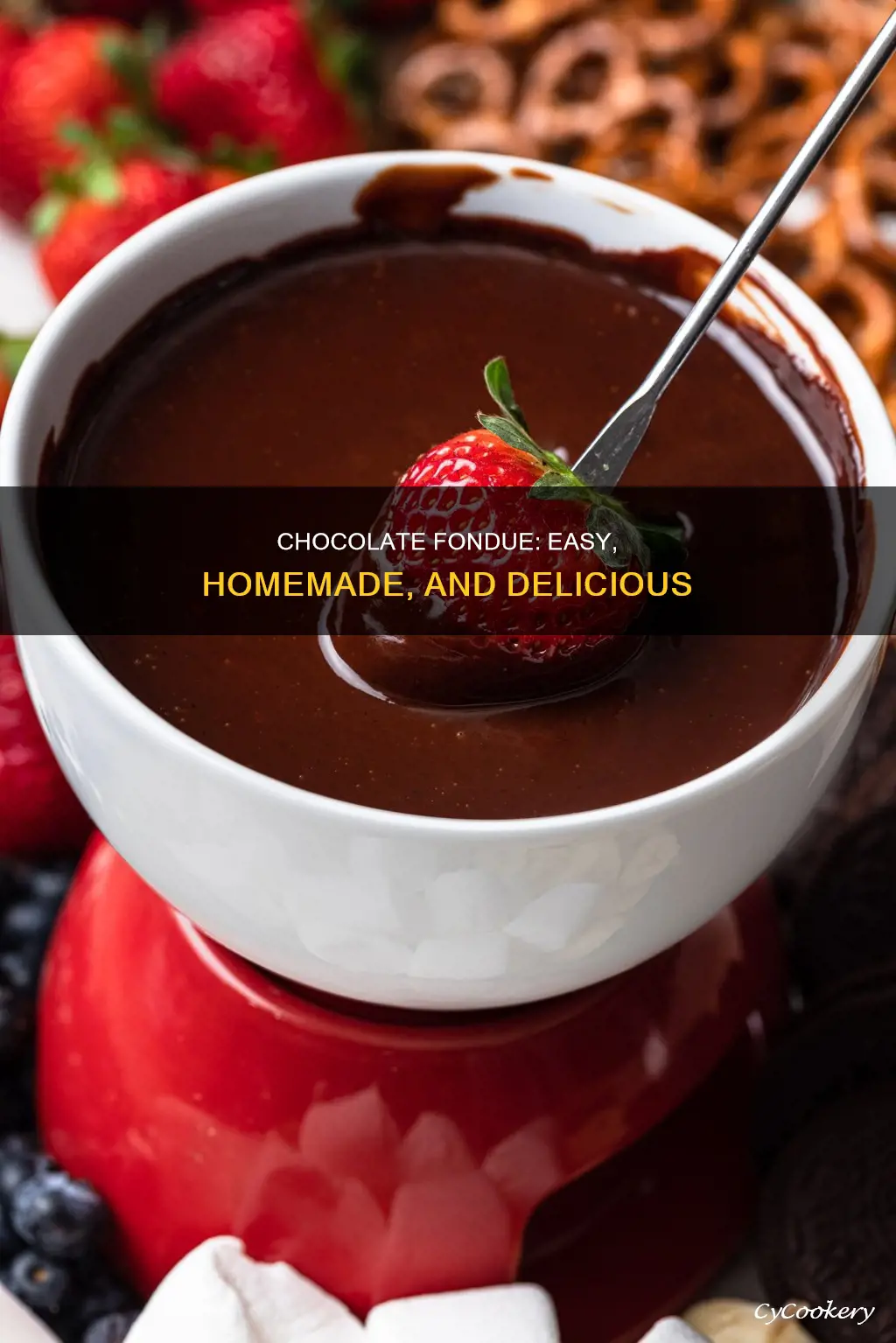 do it yourself chocolate fondue