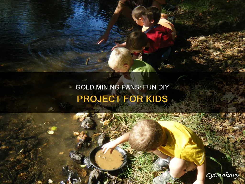 do it yourself gpld mining pans for kid project
