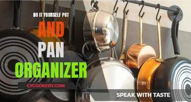 DIY Pot and Pan Organizer: Space-Saving Solution