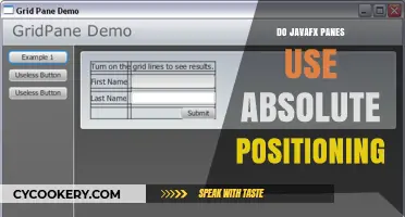 Understanding JavaFX Pane Layouts: Absolute Positioning Explained