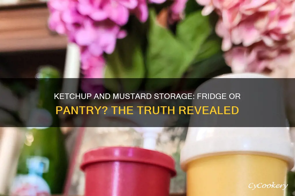 do ketchup and mustard have to be refrigerated