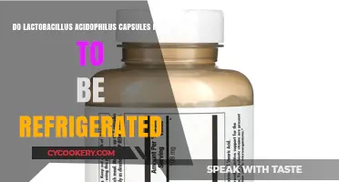 Lactobacillus Acidophilus Capsules: Refrigeration Necessary or Optional?