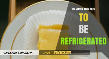 Should Lemon Bars Be Refrigerated? Storage Tips for Freshness