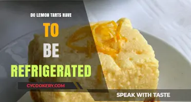 Should Lemon Tarts Be Refrigerated? Storage Tips for Freshness