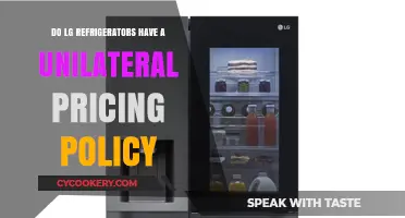 Do LG Refrigerators Follow a Unilateral Pricing Policy?