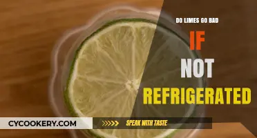 Do Limes Go Bad Without Refrigeration? Shelf Life Explained
