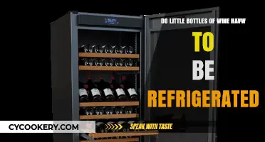 Should Small Wine Bottles Be Refrigerated? A Storage Guide