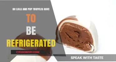 Lolli and Pop Truffles: Refrigeration Required or Shelf-Stable Treats?