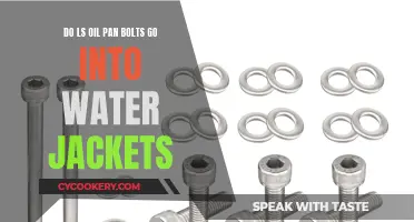 LS Oil Pan Bolt Placement: Water Jacket Risks?