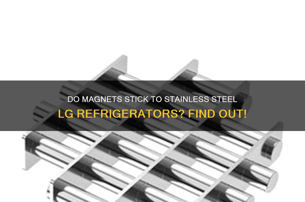 do magnets stick to stainless steel lg refrigerators