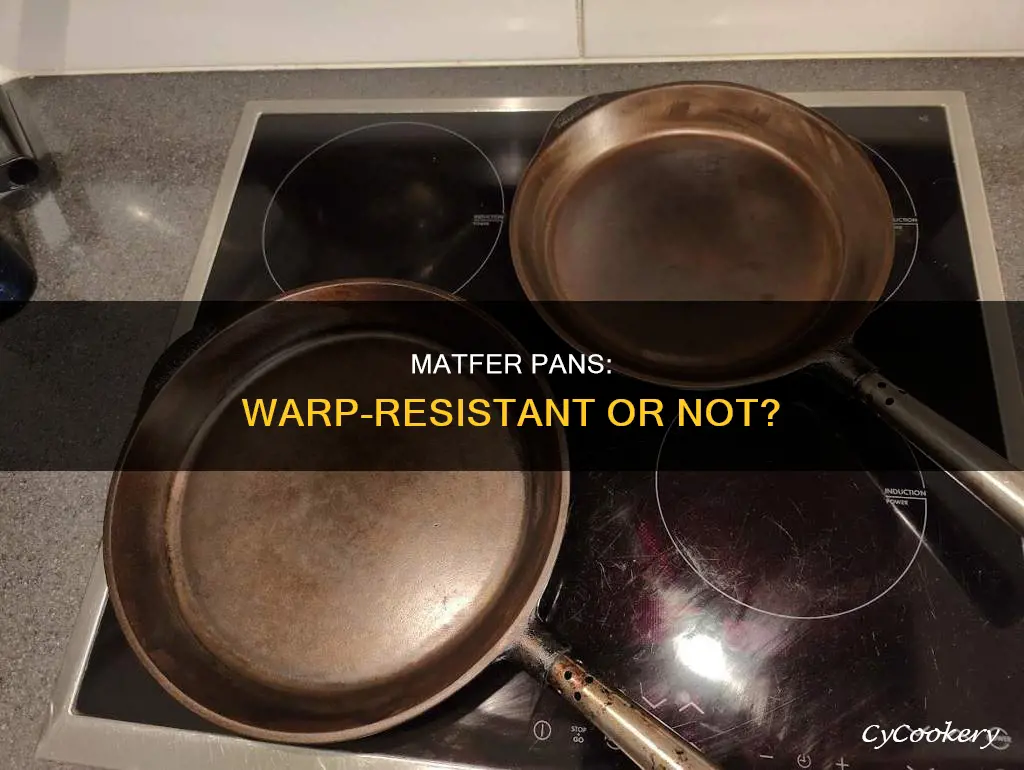 do matfer pans warp