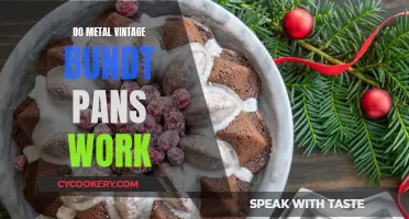 Vintage Metal Bundt Pans: Do They Work?
