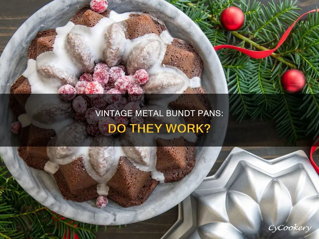 do metal vintage bundt pans work