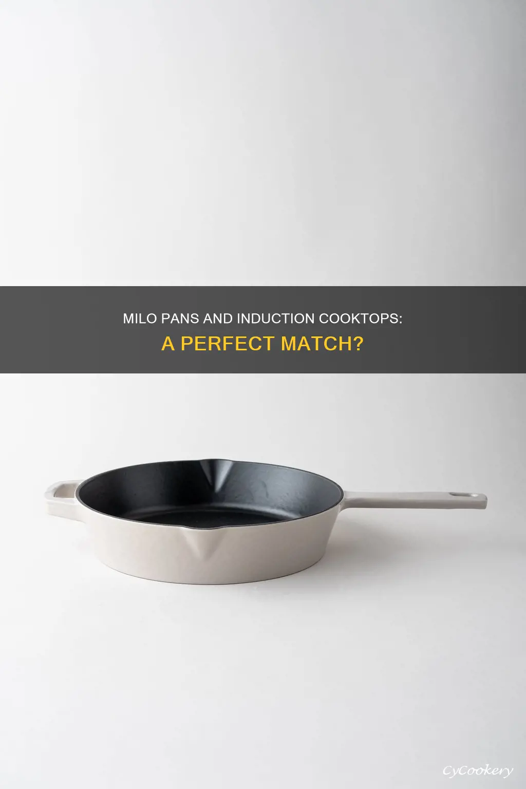 do milo pans work with induction cooktops