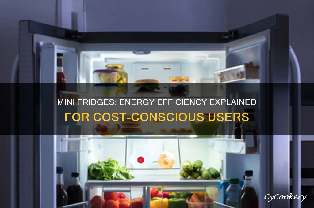 do mini refrigerators use a lot of energy