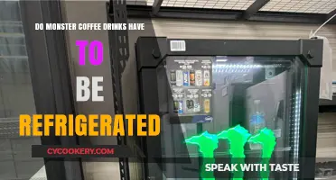 Monster Coffee Drinks: Refrigeration Required or Shelf-Stable?