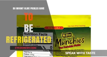 Do Mount Olive Pickles Need Refrigeration? Storage Tips Revealed