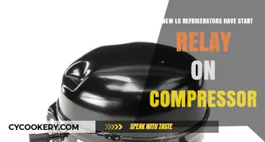 Do New LG Refrigerators Include a Start Relay on the Compressor?