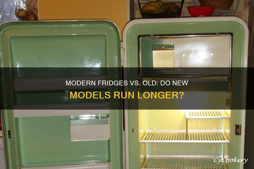 do new refrigerators run more than older models