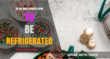 No-Bake Cookies: Refrigeration Required or Room Temp Safe?