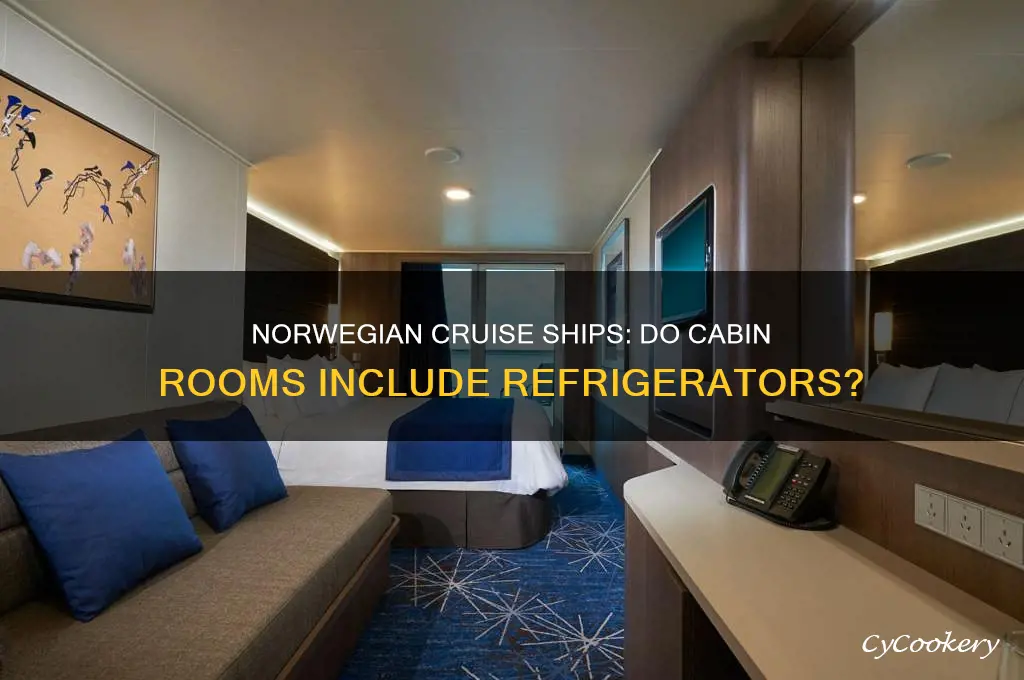 do norwegian cruise ships have refrigerators in rooms