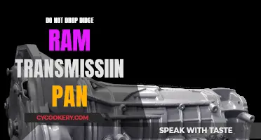 Dodge Ram Transmission Pan: Don't Drop It!