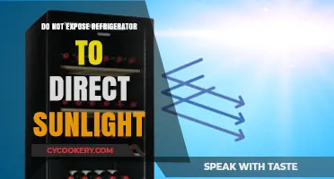 Avoid Sunlight Exposure: Protect Your Refrigerator for Optimal Performance