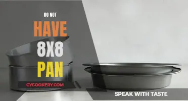 Creative Cooking: No 8x8 Pan, No Problem!