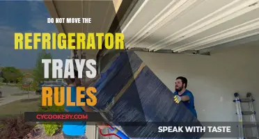 Avoid Disaster: Essential Rules for Moving Refrigerator Trays Safely