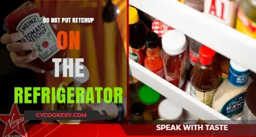 Why Putting Ketchup in the Fridge is a Culinary Mistake