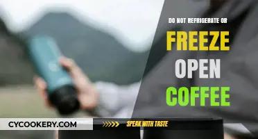 Why Open Coffee Should Never Be Refrigerated or Frozen: Expert Tips