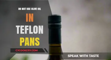 Avoid Olive Oil in Teflon Pans: Protect Your Cookware and Health