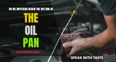 Do Oil Dipsticks Touch the Oil Pan's Bottom?