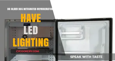 Older DCs Integrated Refrigerators: Do They Feature LED Lighting?