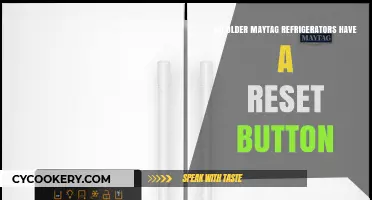 Resetting Older Maytag Fridges: Does Your Model Have a Reset Button?
