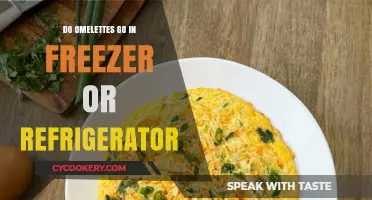 Omelettes Storage Guide: Freezer or Fridge for Freshness?