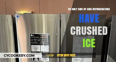 Crushed Ice Feature: Exclusive to Side-by-Side Fridges or Available Elsewhere?